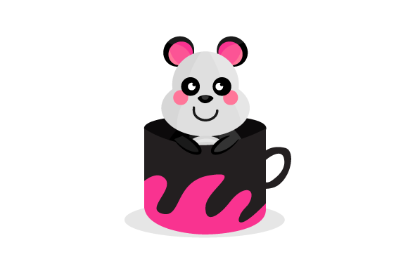 A Cozy Panda Graphic for Crafting Success
