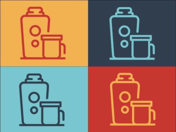 A Modern Logo Template for Lifestyle Graphics & Logos