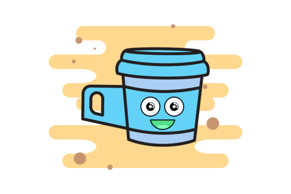 Coffee Cup Breakfast Kawaii Clipart: Graphics & Icons Review