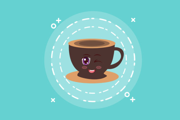 Coffee Cup Sweet Kawaii Graphics & Icons Review