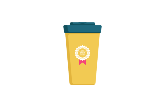 Cup Tumbler Drink Coffee Yellow Icon: A Graphics & Icons Review
