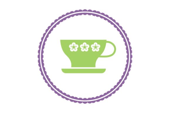 Flower Cup Design: Fresh Graphics & Icons for Sellers