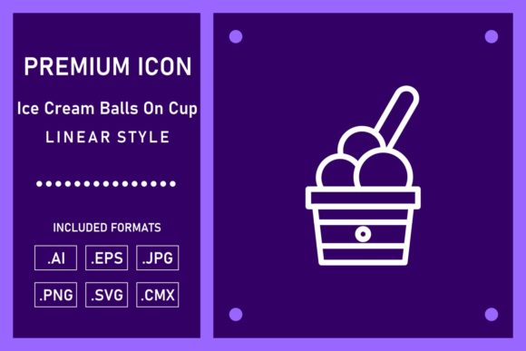 Ice Cream Balls on Cup: Brand Graphics & Icons Review