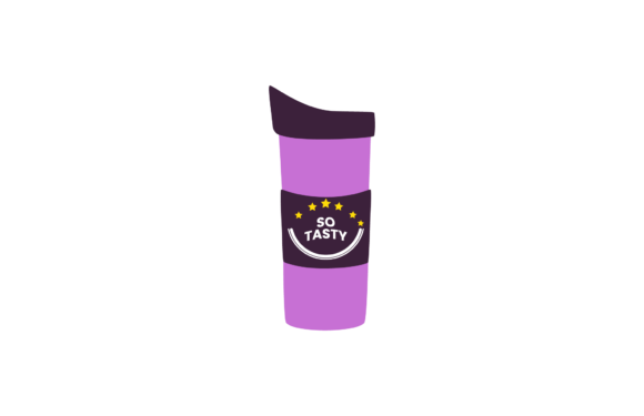 Purple Tumbler Icon Graphics: A Publisher's Review
