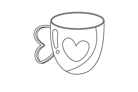 Reviewing a Valentine Cup Graphic for Local Business Branding