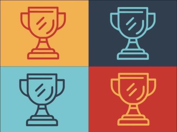 Sport Winner Cup: A Graphic Asset for Modern Brand Identity