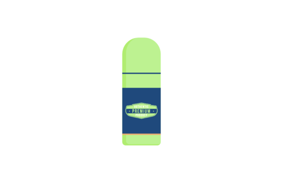 Tumbler Authentic Premium Product Green: Graphics Freebie