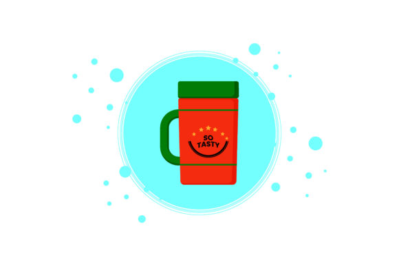 Tumbler Mug Glass Circle Bubble: Icons & Graphics Review